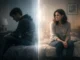 emotional distancing psychology showing two people emotionally disconnected despite physical closeness