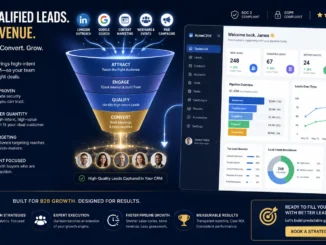 lead generation psychology showing business funnels attracting qualified leads through behavioral marketing strategies